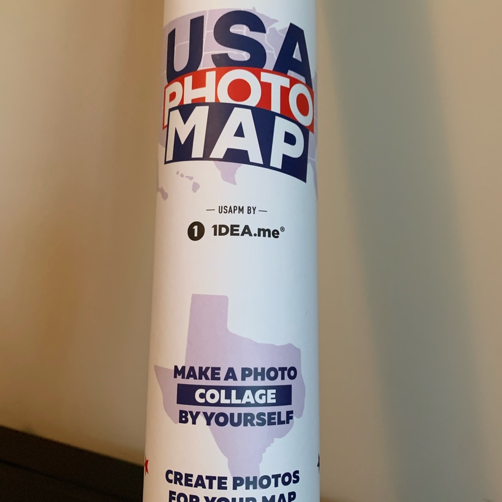 Collage photo map